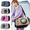 Dog Carrier; Pet Carrier; Dog Purse; Foldable Waterproof Pet Travel Portable Bag Carrier for Cat and Small Dog Home & Outdoor - blue