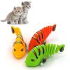 Swimming Robot Fish Cat Toy;  Interactive Fish Cat Toys For Indoor Cats Play;  Cat Enrichment Electronic Cat Stuff Kitty Exercise Toys Fish (8pcs) - 8