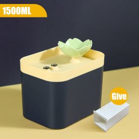 1.5L Auto Cat Water Fountain Filter USB Electric Mute Cat Drinker Bowl Recirculate Filtring Drinker Dog Pet Drinking Dispenser - USB Purple - China