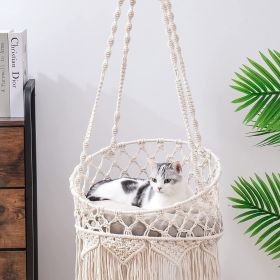 Mewoofun Cat Hammock Bed Cotton Hanging Cat Bed for Indoor Cats Sleeping Playing - WP066