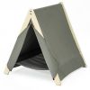 Pet Tent, Cat Tent for Indoor Cats, Wooden House small Pets,Gray green - Default