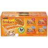 Purina Friskies Chicken Lovers Wet Cat Food Variety Pack, 5.5 oz Cans (32 Pack) - Friskies