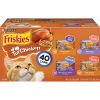 Purina Friskies Turchicken Wet Cat Food Variety Pack, 5.5 oz Cans (40 Pack) - Friskies