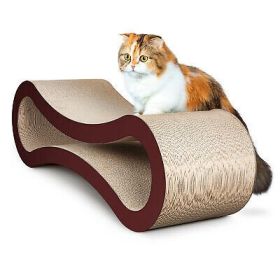 FluffyDream Cat Scratcher Cardboard, Scratching Pad House Bed Furniture - Default