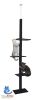 Cat Tree & Scratching Post Tower, Gray, 90 in - charcoal