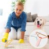 3Pcs Portable Lint Remover Reusable Double Sided Fabric Clothes Shaver Carpet Fuzz Carpet Scraper for Sweater Couch Mat - Multi-color
