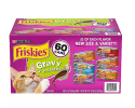 Purina Friskies Gravy Wet Cat Food;  Variety Pack (5.5 oz.;  60 ct.) - 5.5