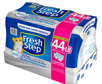 Fresh Step Total Control Scented Litter with Febreze, Clumping (44 lbs.) - FLX001