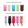 Plush Cat Toy Rustle Sound Catnip Toy Cats Products for Pets Cute Cat Toys for Kitten Teeth Grinding Cat Plush Thumb Pillow - Random Color