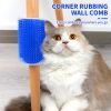 Cat rubbers pet supplies massager catnip corner chair hair rubbers cat toys G464 - G464 Blue