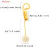 Cat Toys For Indoor Cats; Attractive Relieve Boredom High Elasticity Rope Simulation Balls - Yellow