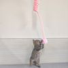 Cat Toys For Indoor Cats; Attractive Relieve Boredom High Elasticity Rope Simulation Balls - Pink