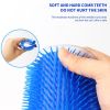 Cat rubbers pet supplies massager catnip corner chair hair rubbers cat toys G464 - G464 Blue