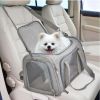 Pet Carrier for Cats, Dogs and Puppies, Gray, (Suitable For Daily Travel), 22 Lbs - Gray