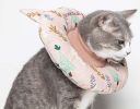 Touchcat 'Ringlet' Licking and Scratching Adjustable Pillow Cat Neck Protector - Pink - Small