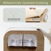 Classic Wooden TV-Shaped Cat Bed, House with Cushion, White - Default