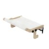 Cat Window Perch for Indoor Cats, Plush Cat Hammock, Window Seat Bed Shelf No Drilling No Suction Cup, Wood - Natural + White