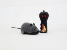 Remote control electric mouse for pet toys; simulation electric mouse; battery replaceable; cat toy - dark gray - Tuba