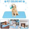 Pet Cooling Mat Cool Pad Cushion Dog Cat Puppy Blanket For Summer Sleeping Bed Dog Cooling Bed Pet Cooling Mat - M