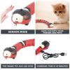 Automatic Cat Toys Eletronic Snake Interactive Toys Smart Sensing Snake Tease Toys For Cats Dogs Pet Kitten Toys Pet Accessories - A