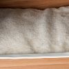 Modern Cat Condo with Sisal Scratching Pad & Washable Mat - black