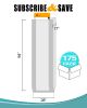 Pack of 200 General Furniture Covers on Roll 28 x 17 x 82.Clear Plastic Bags 28x17x82. Great for Home Furniture Care. 1 mil Ultra Thin Design. Ideal f