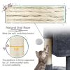 23.5" H 2-Level Cat Tree Condo Tower with Plush Perch - Dark Gray