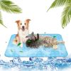 Pet Cooling Mat Cool Pad Cushion Dog Cat Puppy Blanket For Summer Sleeping Bed Dog Cooling Bed Pet Cooling Mat - M
