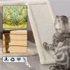 36" Cat Tree with Condo and Scratching Post Tower Kitten Activity Plush Play House Cat Nest - Beige