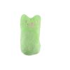 EW pet thumb toy small expression plush catnip teaser stick - Gray