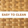 Mewoofun Handmade Cat Supplies Cat House for Indoor Woven Rattan Designed Pets - brown