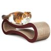 FluffyDream Cat Scratcher Cardboard, Scratching Pad House Bed Furniture - Default