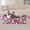 ScratchMe Cat Scratching Post Lounge Bed , Boat Shape Scratcher Cardboard, - Default