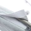 Cat Bed Soft Plush Cat Hammock with Dangling Ball for Cats, Small Dogs Gray - grey