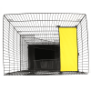 4 Tiers Rolling Cat Cage Pet Cage with Hammock;  Black - Black