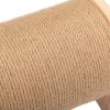 Freestanding Solid Wood Waterwheel Cat Scratcher, Sisal Scratch Furniture - Default