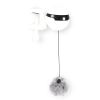 Automatic Cat Teasing Toy, Electric Lifting Toy, Interactive Rotating Ball - white