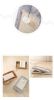 Portable Pet Scratcher Foldable Sisal Triangle Climbing Pad Cat Fur Climbing Frame - gray - Small