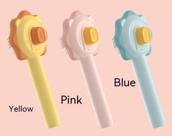 Hair Remover Pet Supplies Stainless Steel Material (Option: Yellow-3 Style)