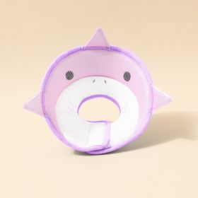 Protective Cover For Pet Cats And Dogs (Option: Pink Shark-S)