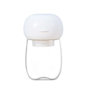 Foldable And Portable Pet Cat And Dog Outdoor Drinking Glass Pet Products (Option: 300ml-White)