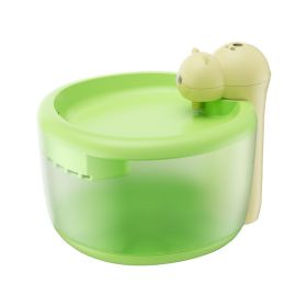 Wireless Water Dispenser Intelligent Induction Cat (Option: Green-Wireless Water Dispenser)