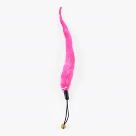 Cat Plush Toy Replacement Head (Option: Rose Red-22X15CM)