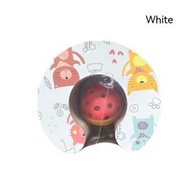 Magnetic Organ Changeable Corrugated Paper Cat Scratch Board (Color: White)