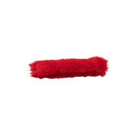 Plush Strip Pillow Contains Catnip Cat Bite Accompany Cat Toy Pet Supplies (Option: Red-One Size)