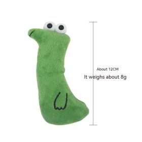 Pet Plush Toy Bite-resistant Cat Toy With Catnip (Option: Snake-12CM)