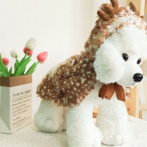 Pet Fawn Cape Cloak Cute Shawl Small Dog Dogcat Clothes