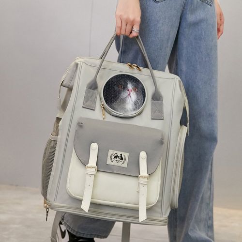 Large Capacity Breathable Cat Backpack Portable