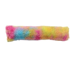 Plush Strip Pillow Contains Catnip Cat Bite Accompany Cat Toy Pet Supplies (Option: Sunflower Color Mixing-One Size)