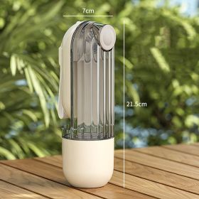 Pet Portable Cup Portable Walking Dog (Color: Beige)